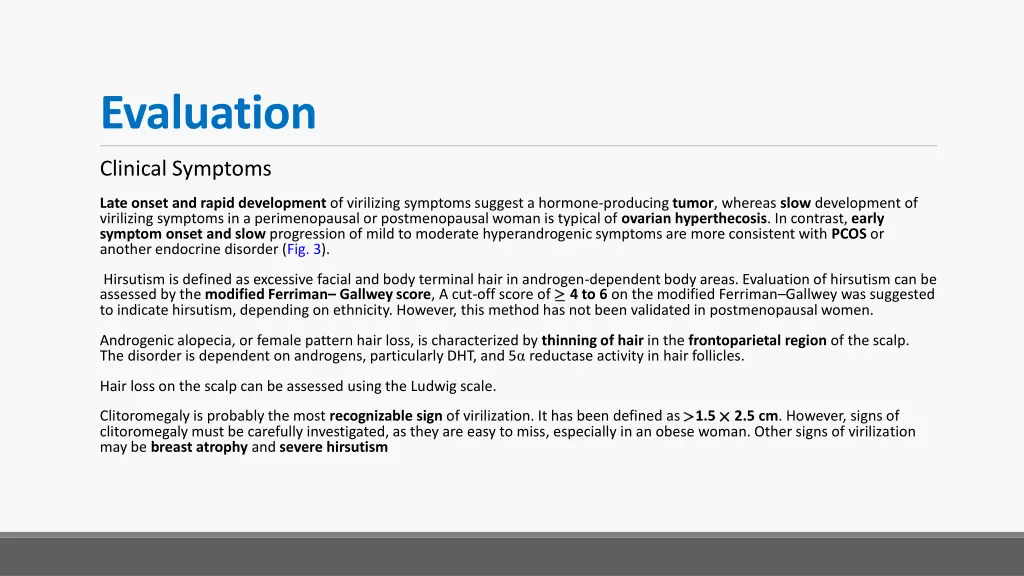 evaluation