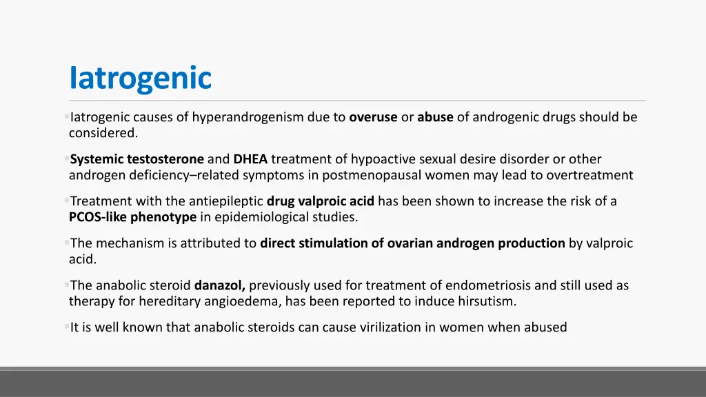 iatrogenic