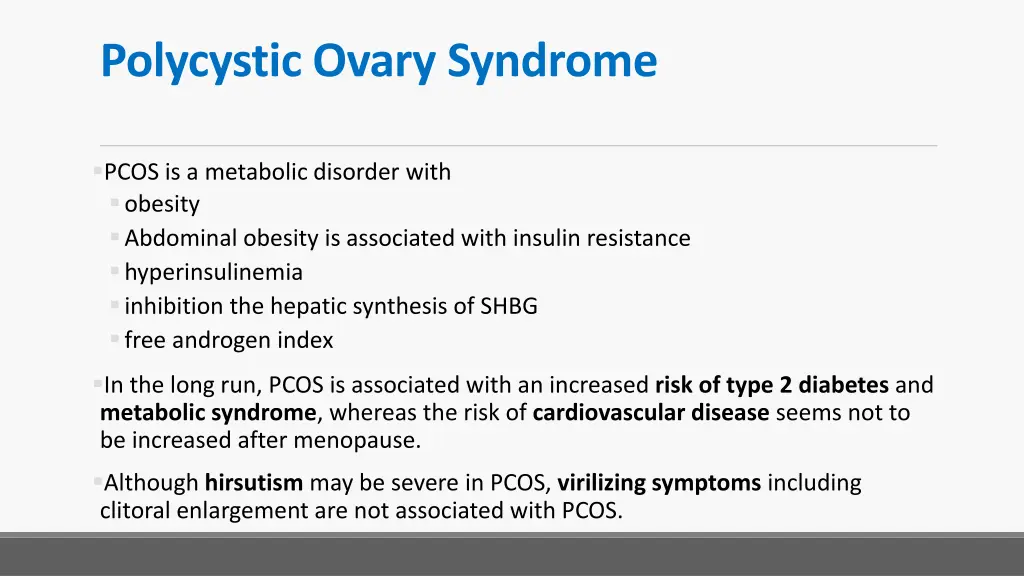 polycystic ovary syndrome 2