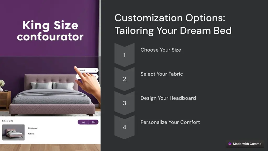 customization options tailoring your dream bed