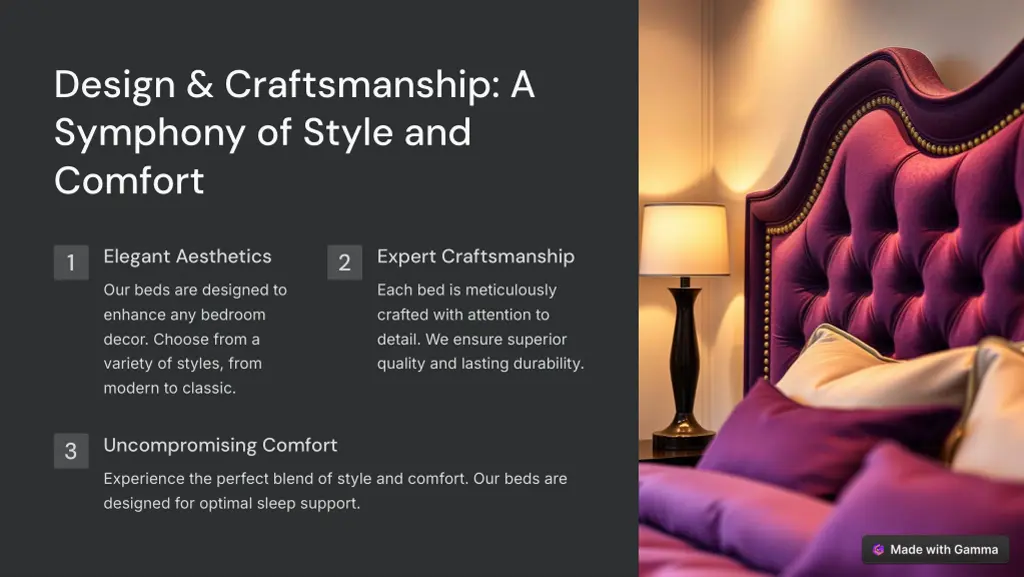 design craftsmanship a symphony of style