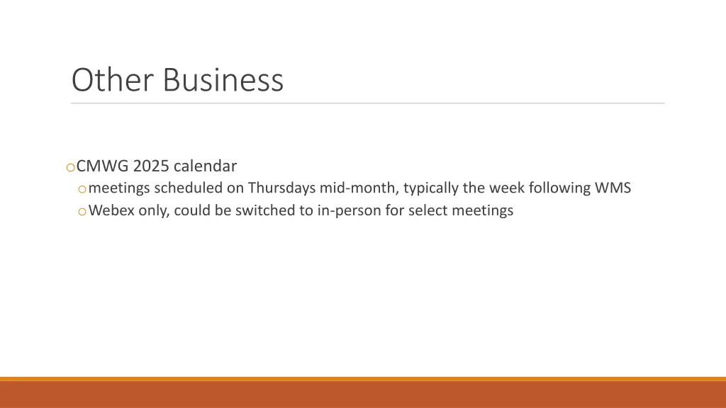 other business