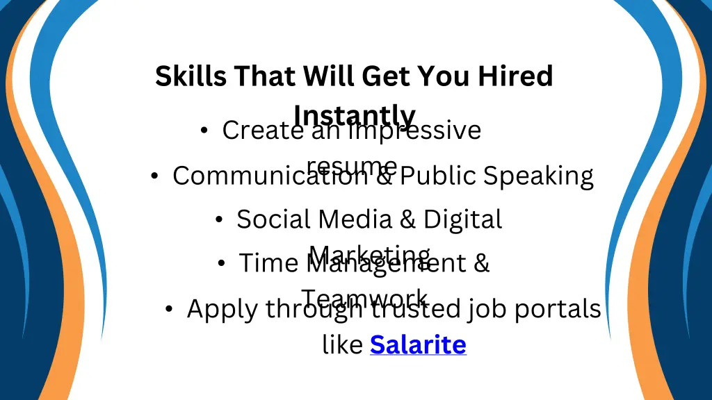 skills that will get you hired instantly create