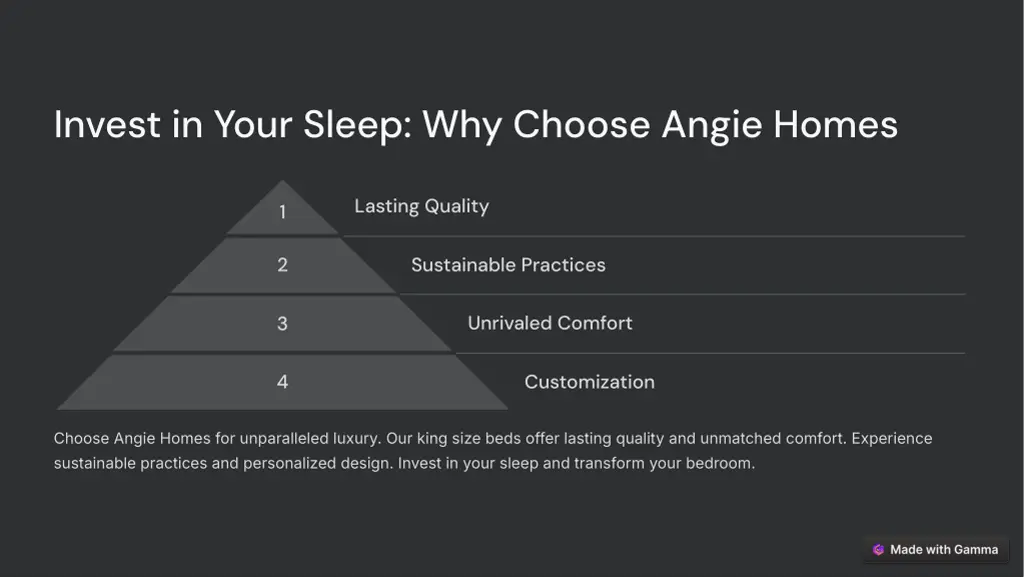 invest in your sleep why choose angie homes