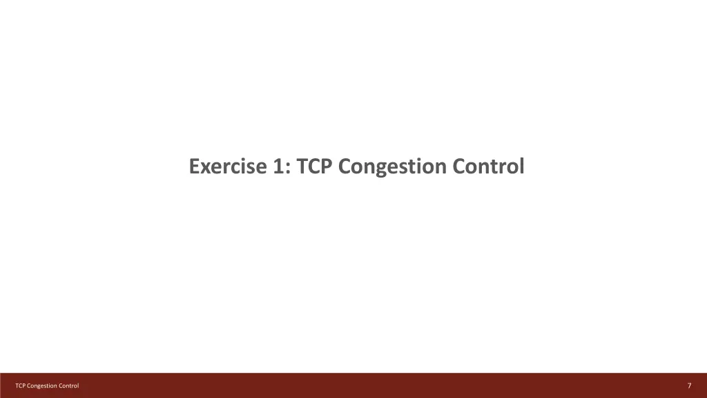exercise 1 tcp congestion control