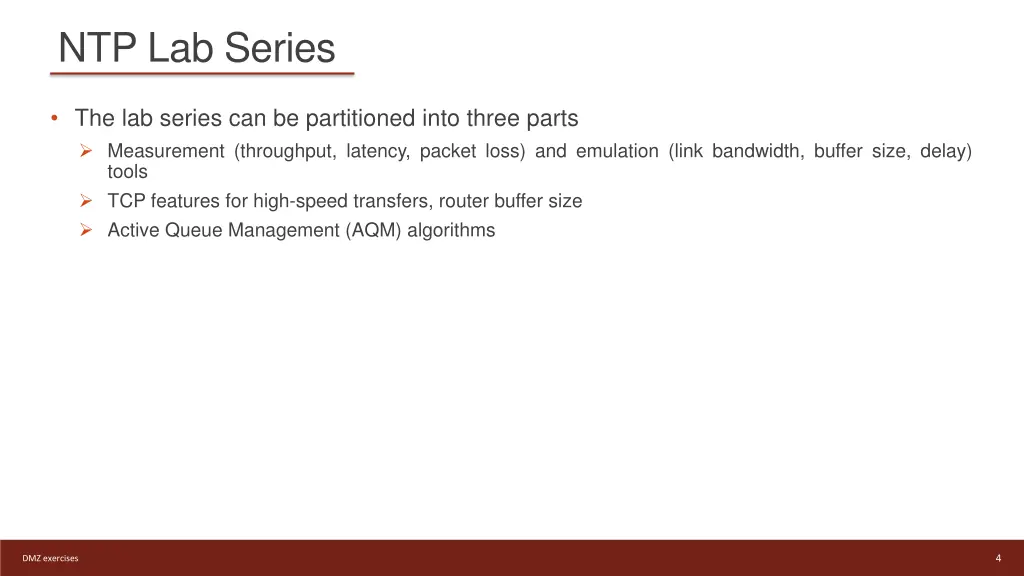 ntp lab series 1