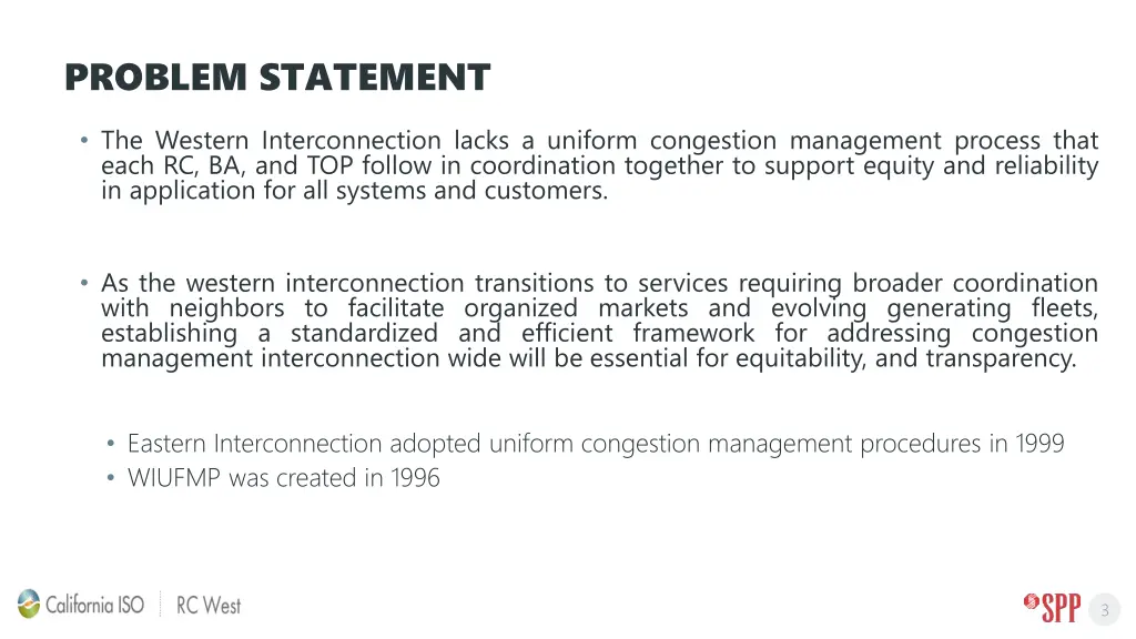 problem statement