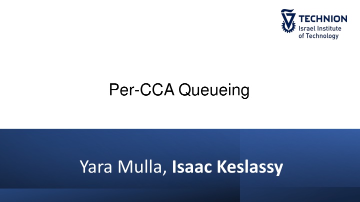 per cca queueing