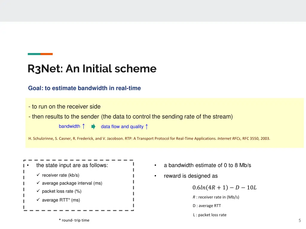 r3net an initial scheme