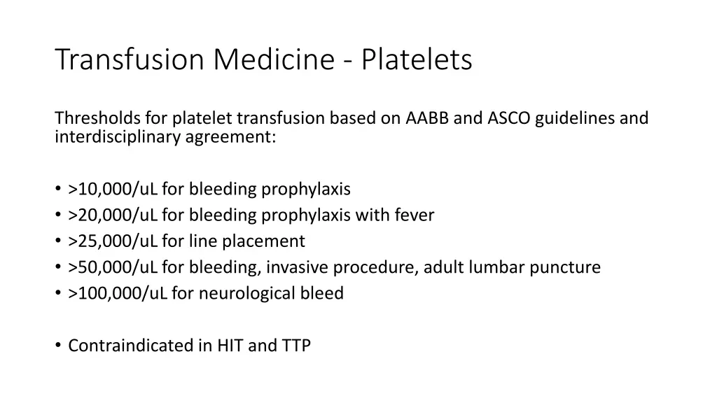transfusion medicine platelets 1