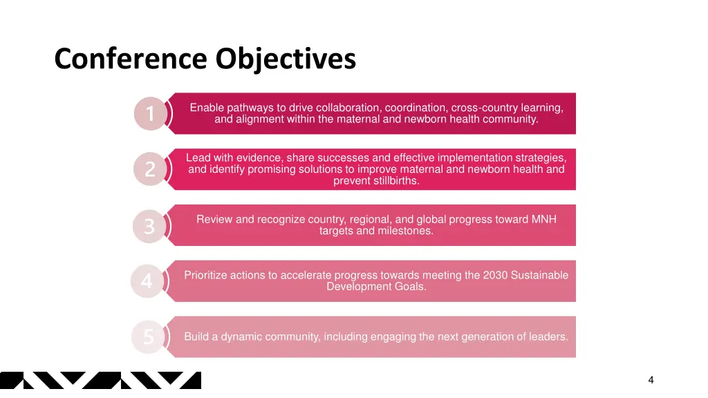 conference objectives
