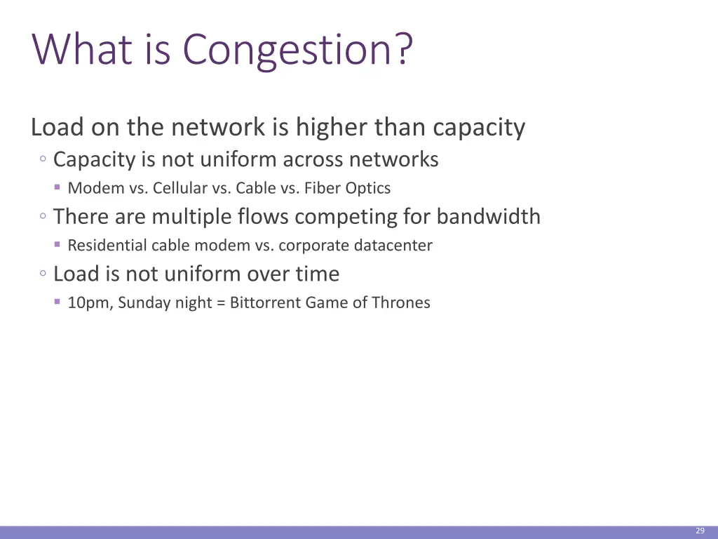what is congestion