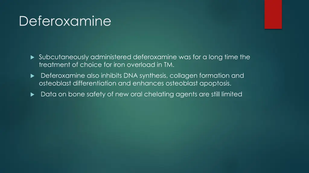 deferoxamine
