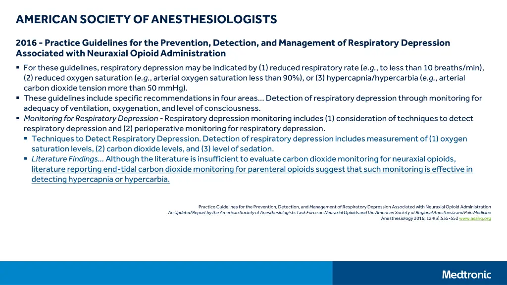 american society of anesthesiologists