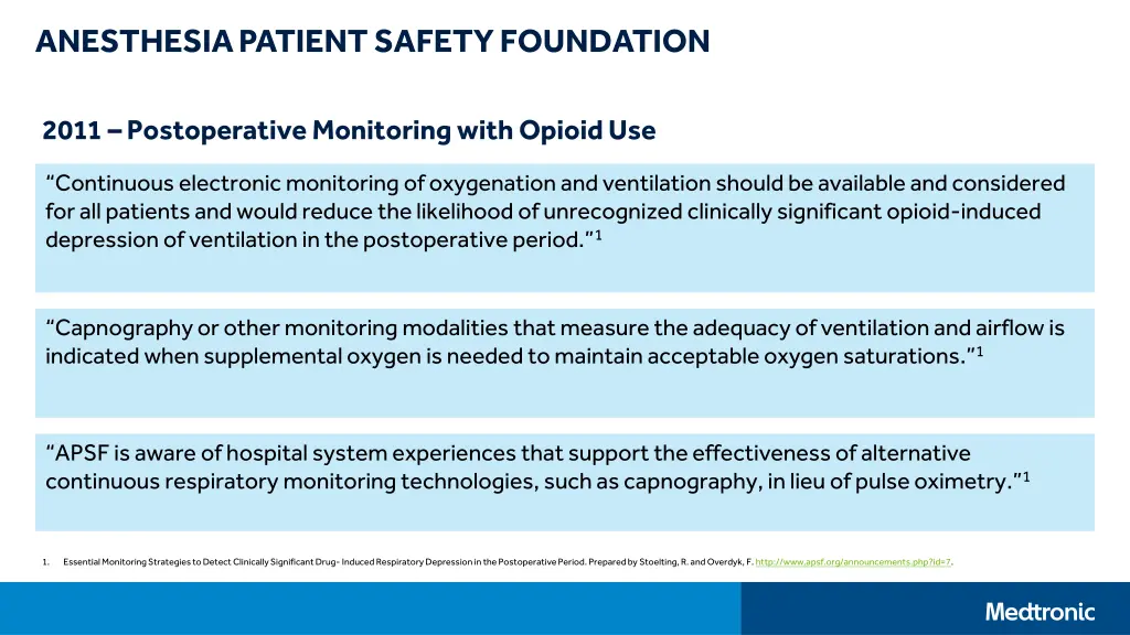 anesthesia patient safety foundation