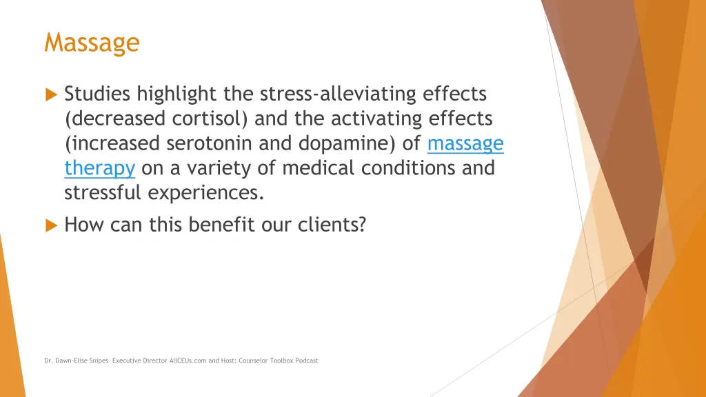 massage