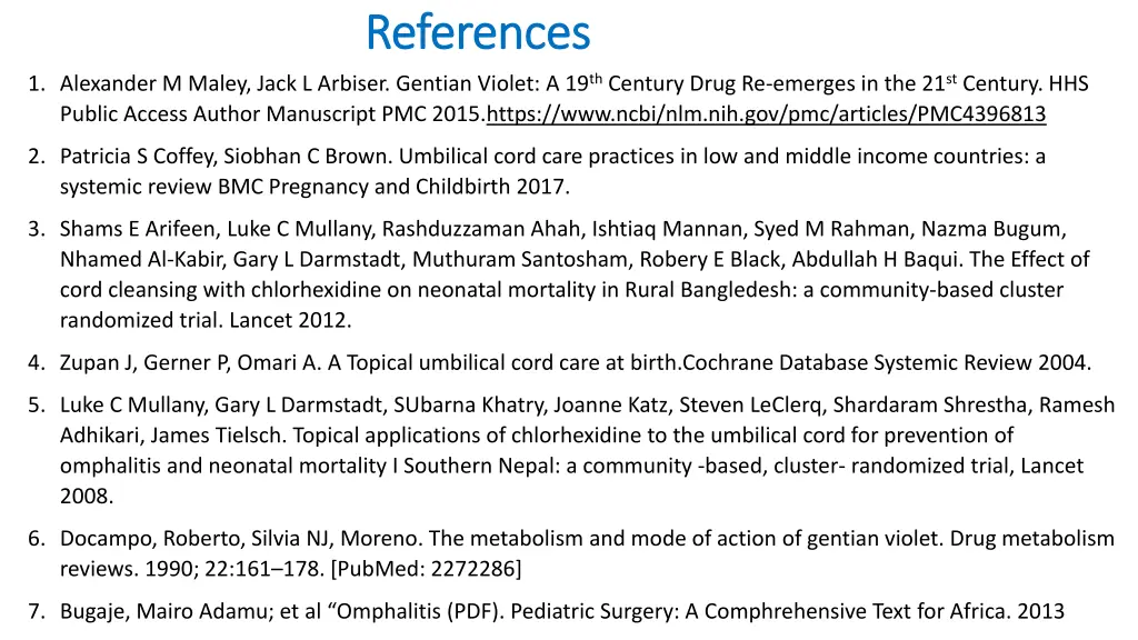 references references