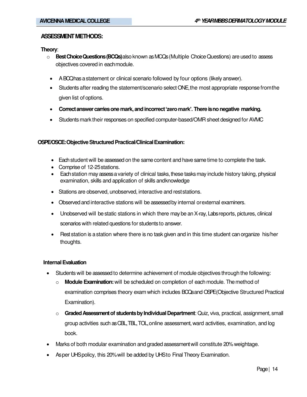 4 th year mbbs dermatologymodule 11