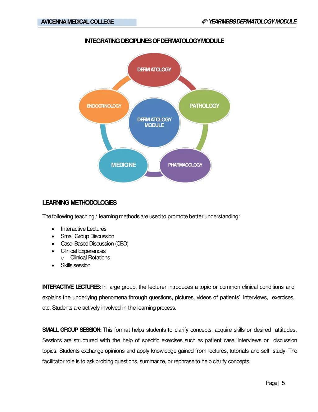 4 th year mbbs dermatologymodule 2