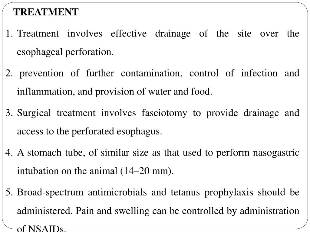 treatment