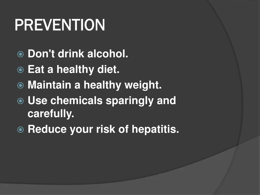 prevention prevention
