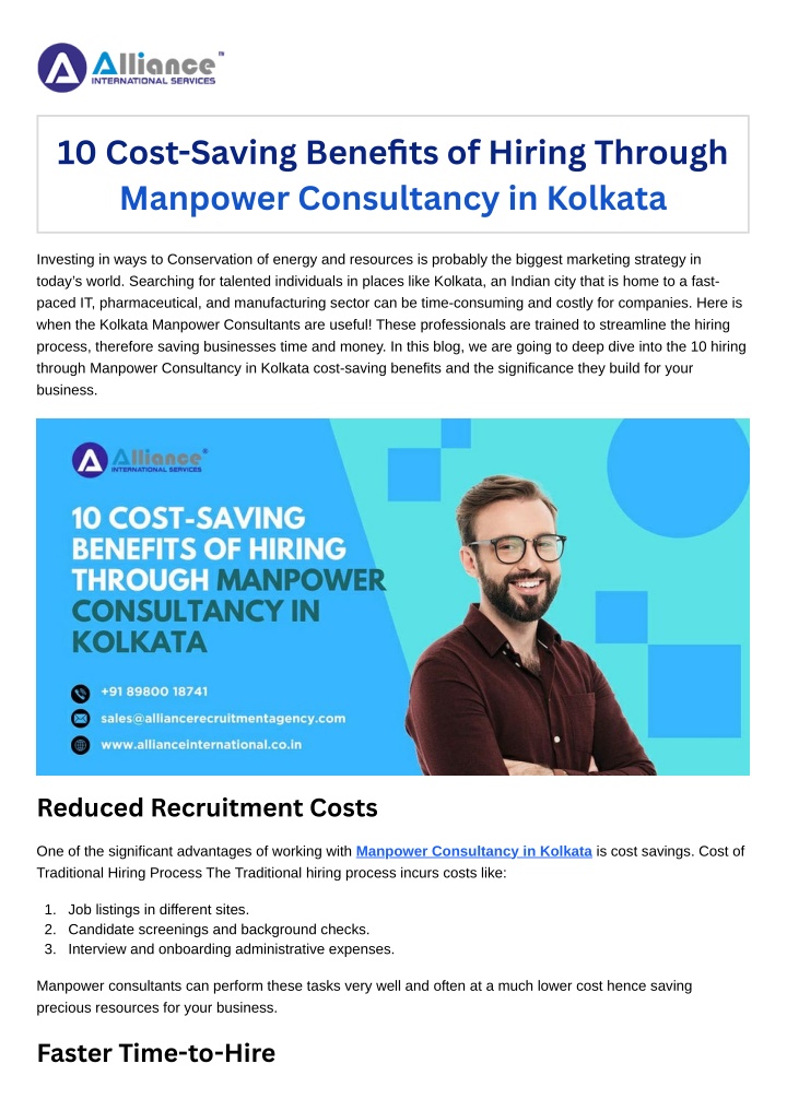 10 cost saving benefits of hiring through