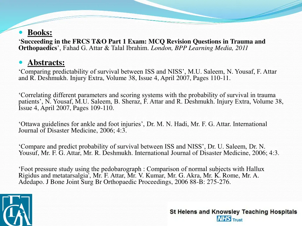 books succeeding in the frcs t o part 1 exam