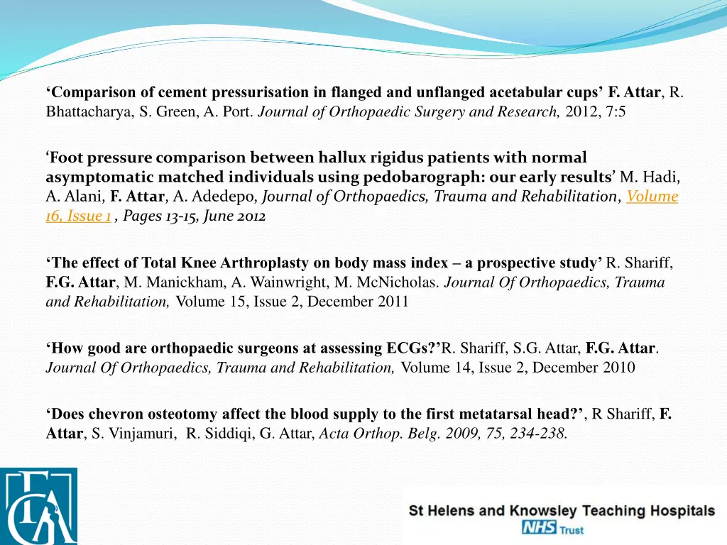 comparison of cement pressurisation in flanged