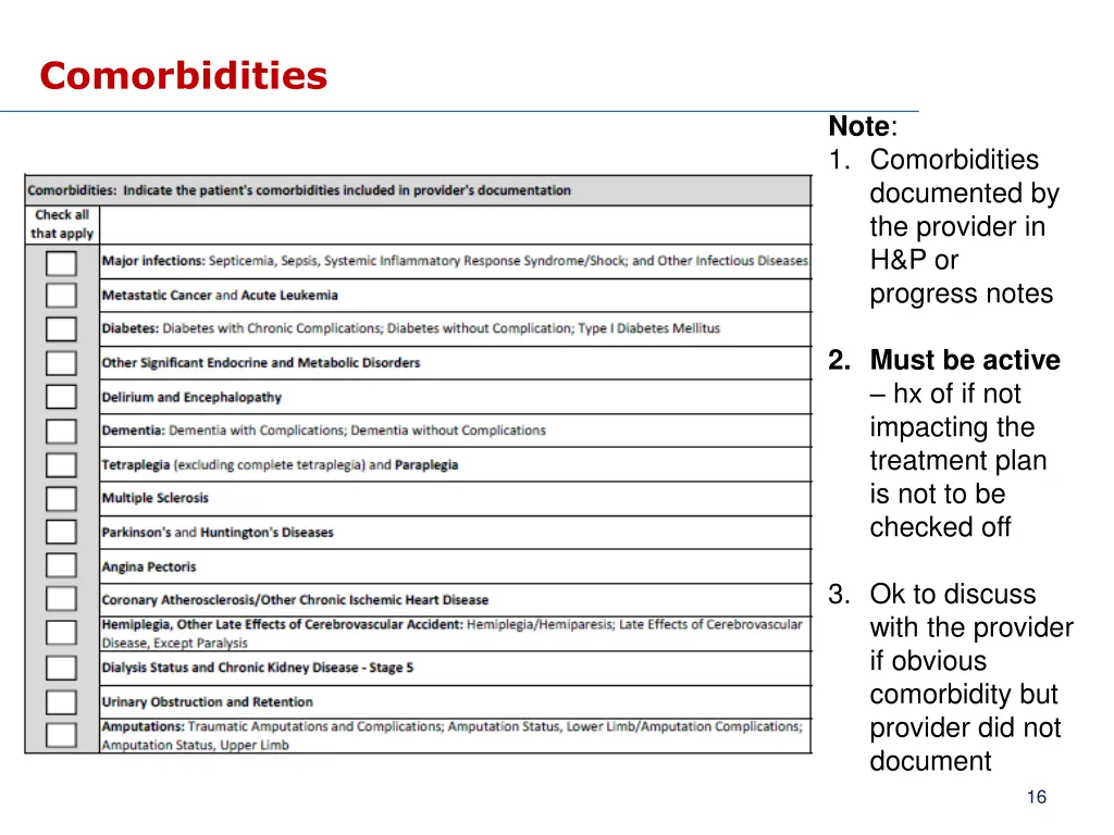 comorbidities