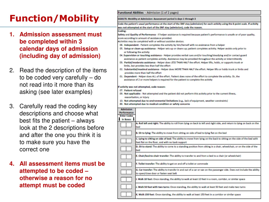 function mobility