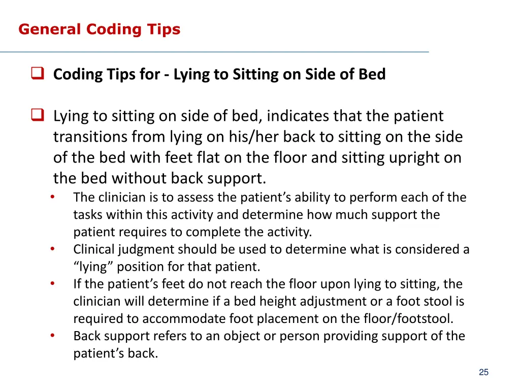 general coding tips