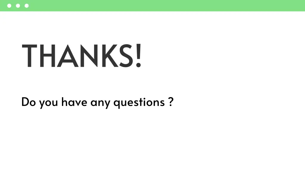 thanks