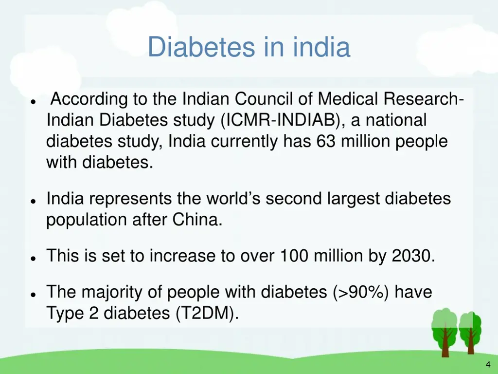 diabetes in india
