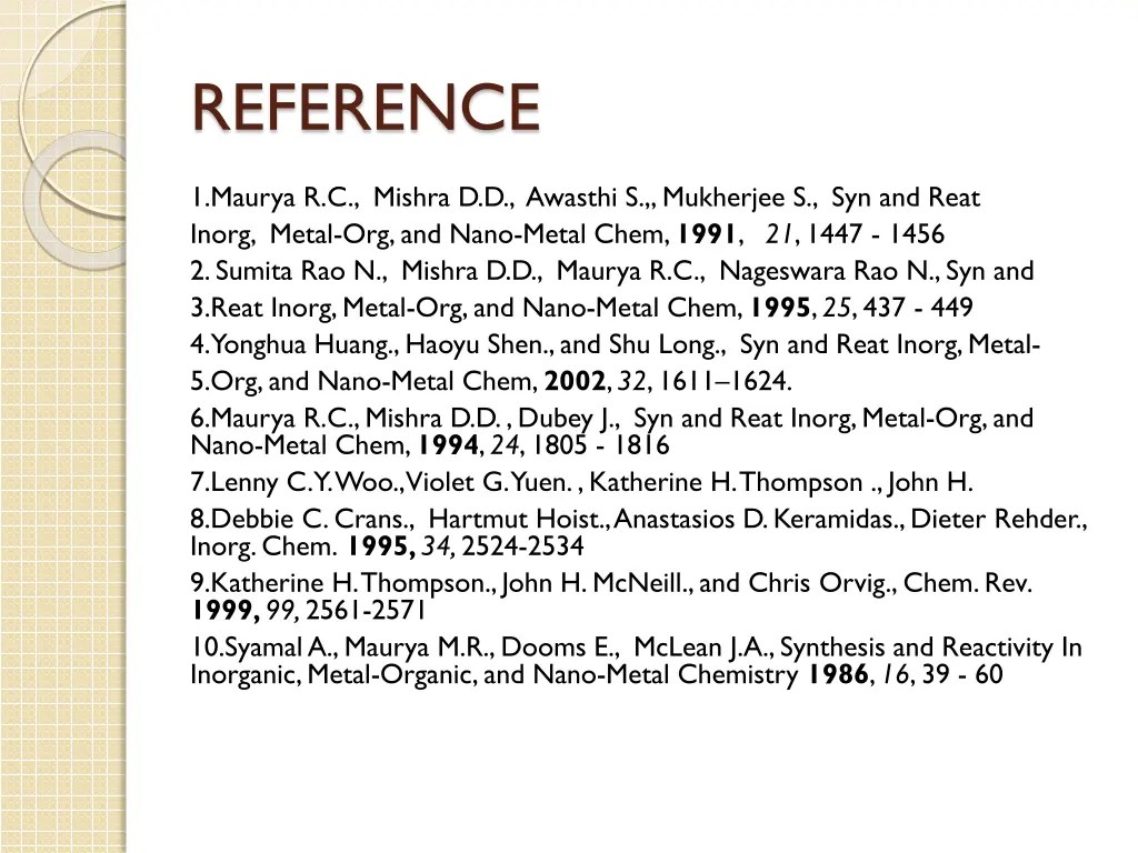 reference