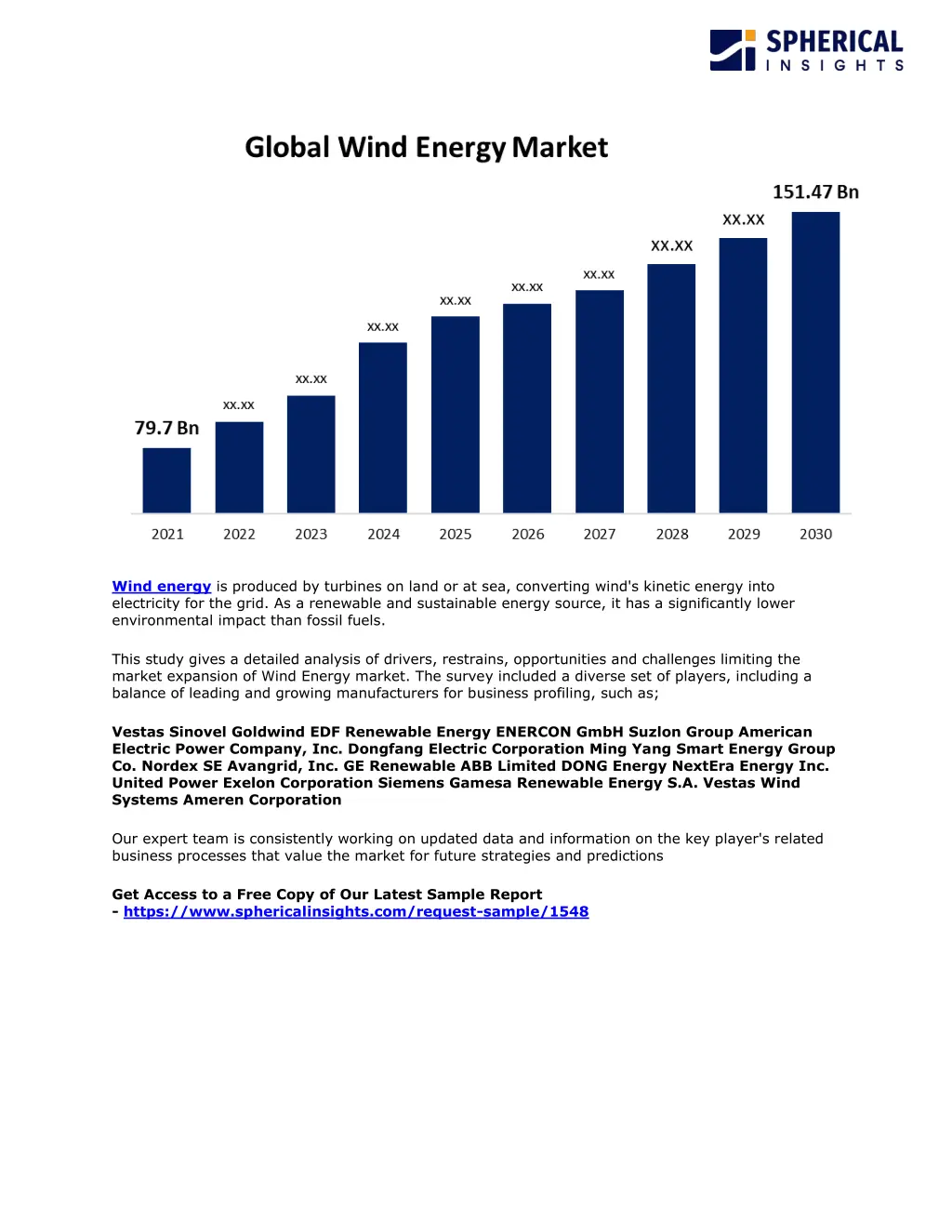 wind energy is produced by turbines on land