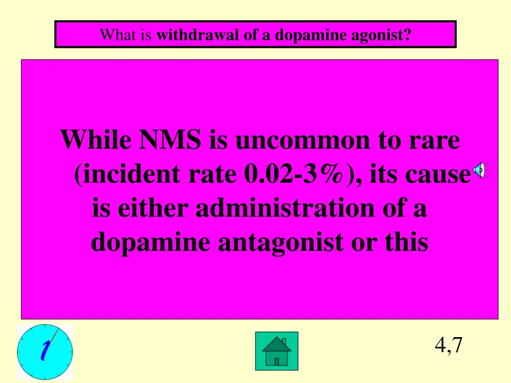 what is withdrawal of a dopamine agonist