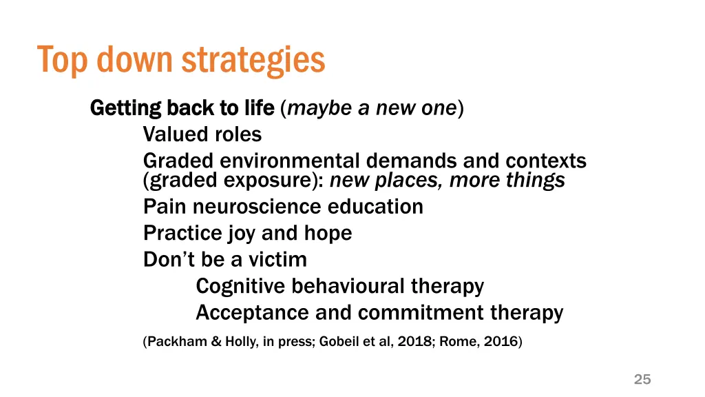 top down strategies 1