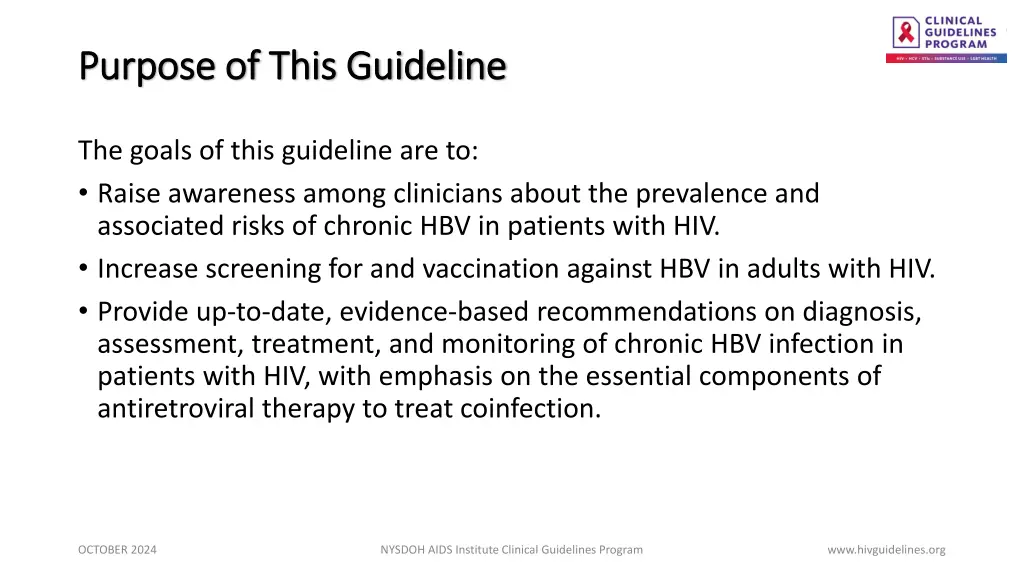 purpose of this guideline purpose of this