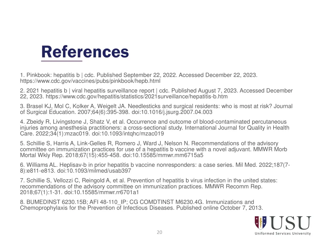 references