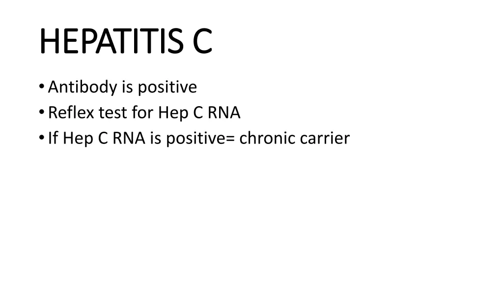 hepatitis c hepatitis c