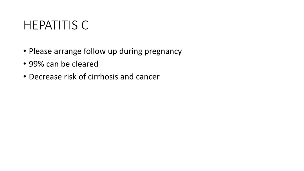 hepatitis c
