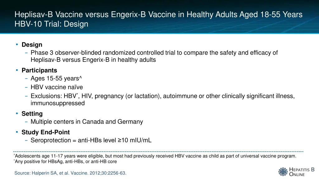 heplisav b vaccine versus engerix b vaccine