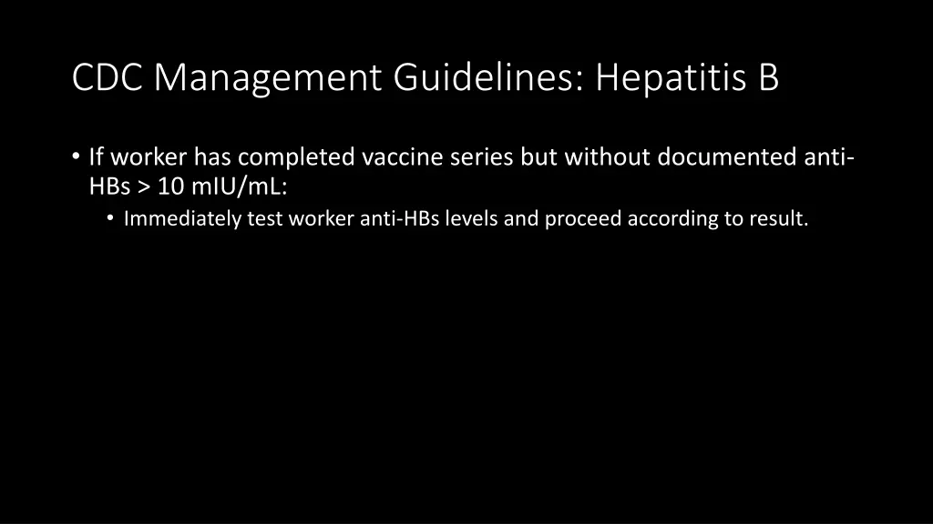 cdc management guidelines hepatitis b 2