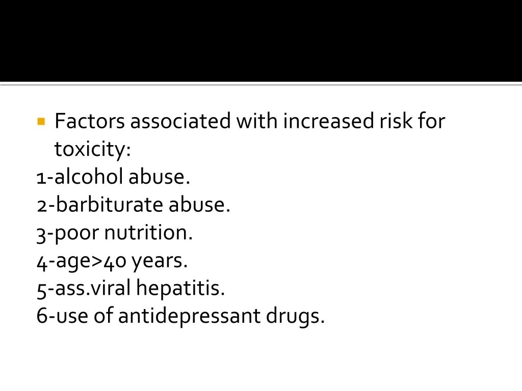 factors associated with increased risk