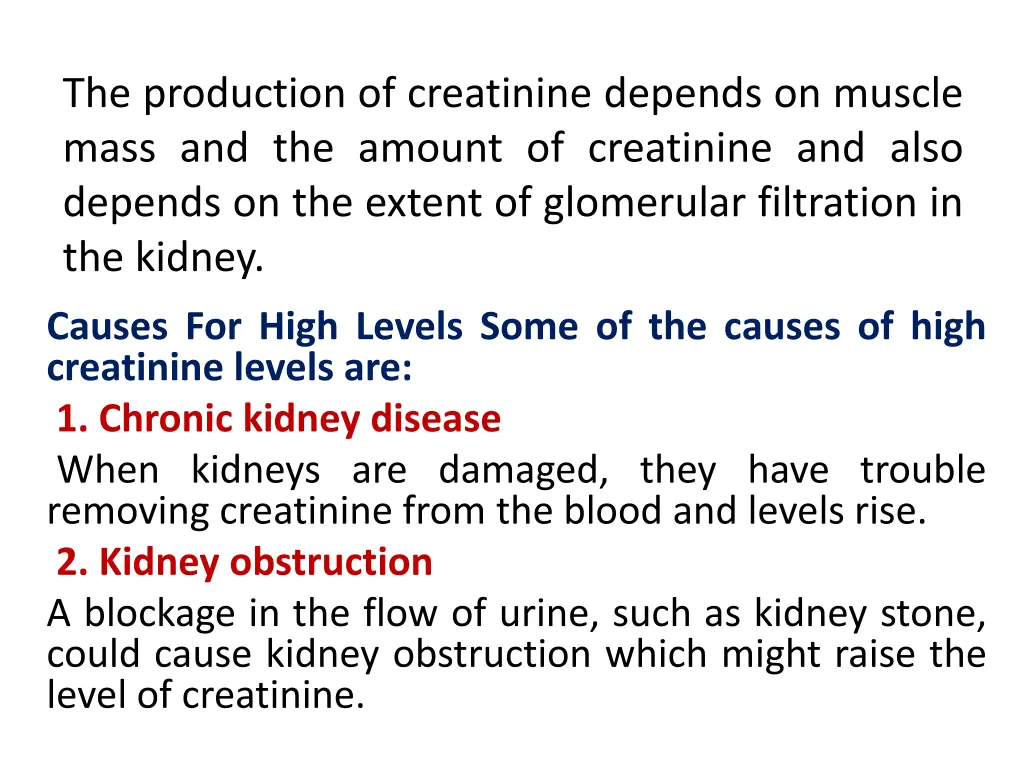 the production of creatinine depends on muscle