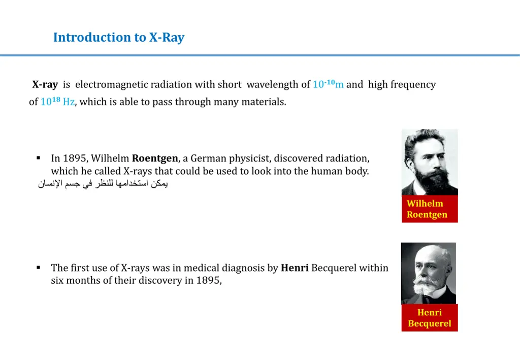 introduction to x ray
