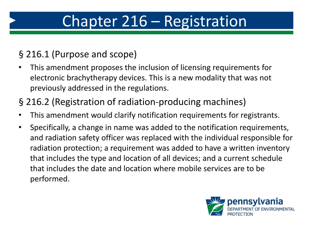 chapter 216 registration