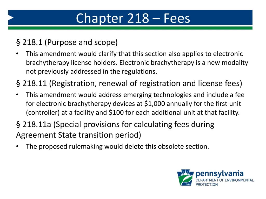 chapter 218 fees