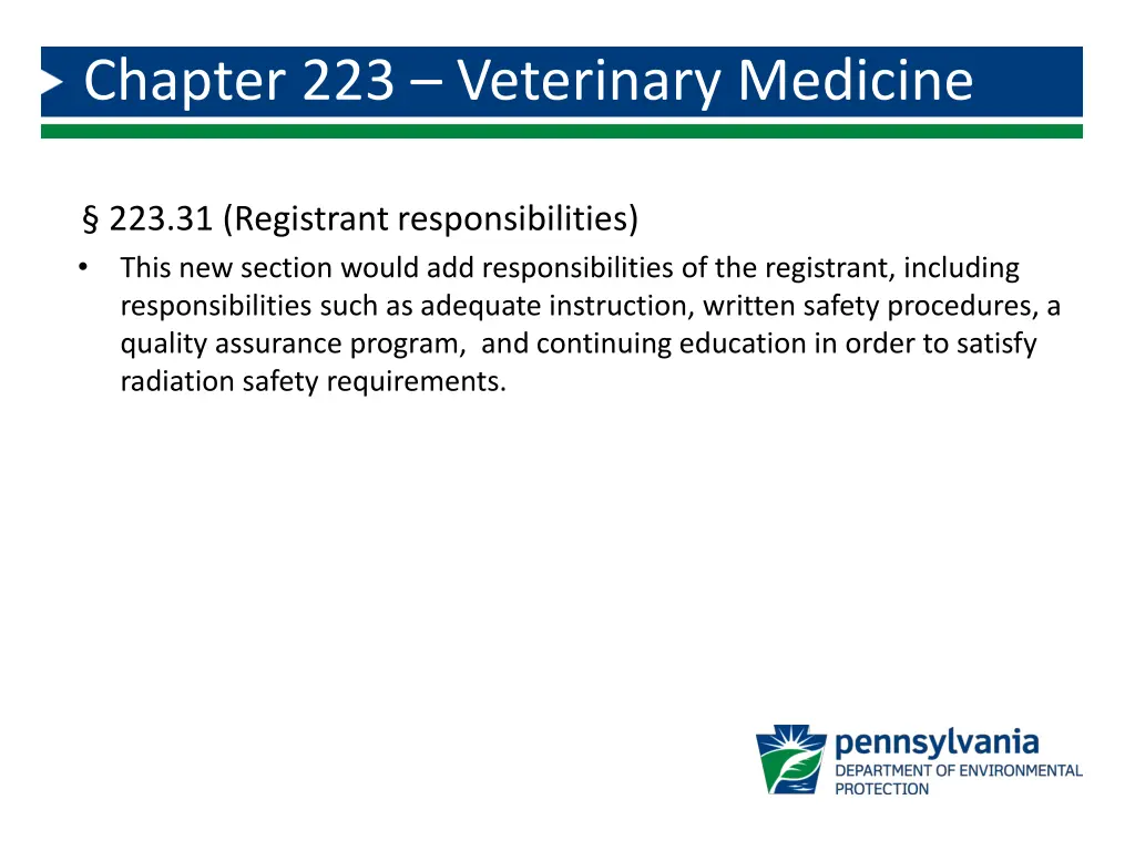 chapter 223 veterinary medicine 1