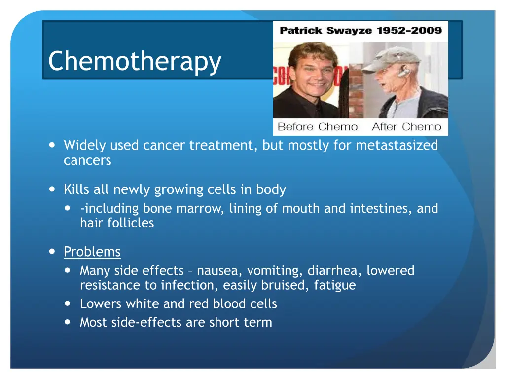 chemotherapy